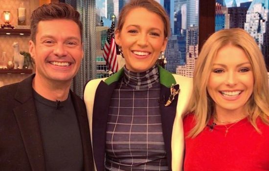 Blake Lively visits “Live with Kelly & Ryan”